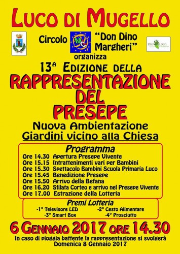 Presepe Vivente e Arrivo della Befana