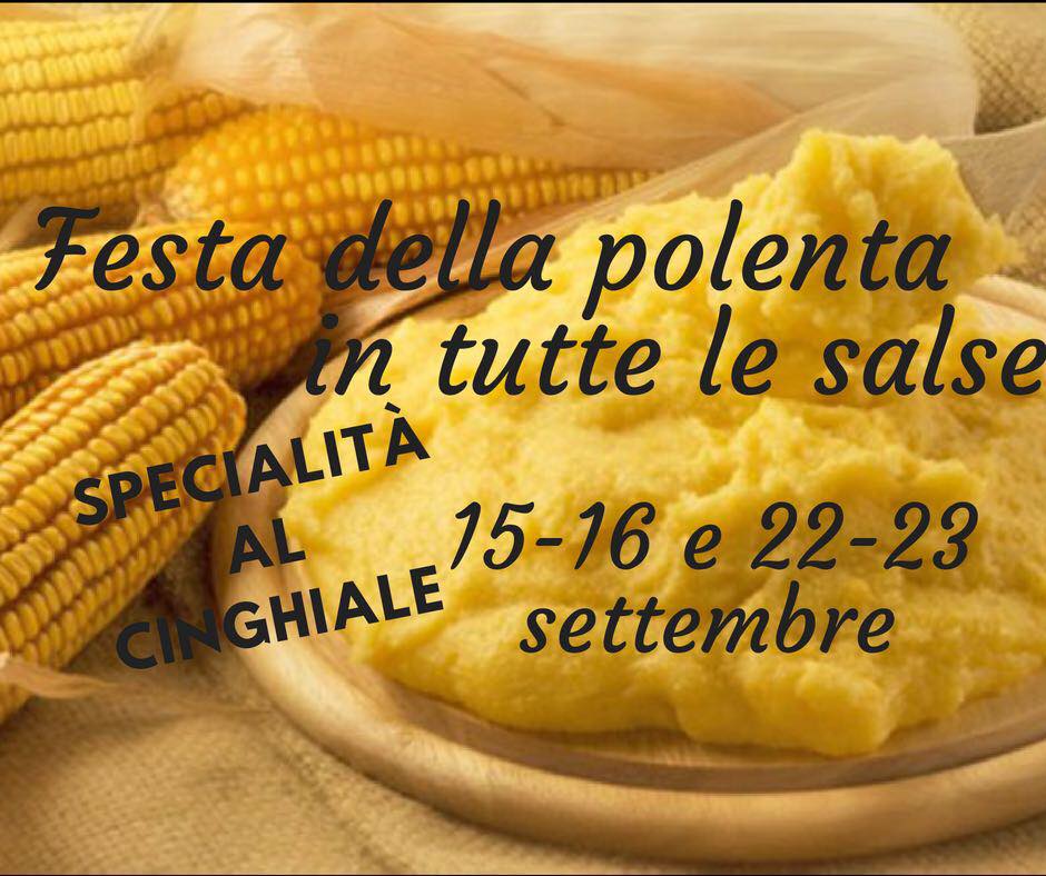 Locandina della Festa della Polenta in tutte le Salse a Castelfranco di Sotto