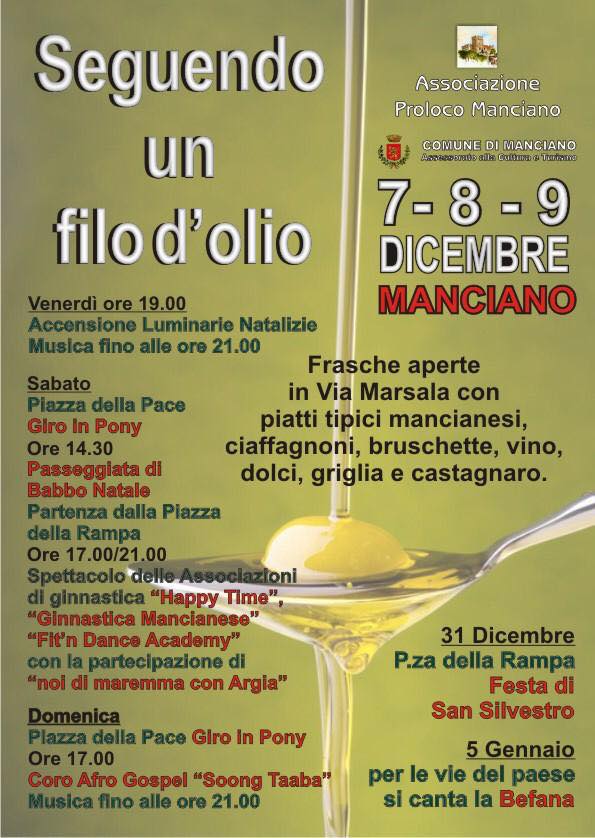 Seguendo un Filo d'Olio