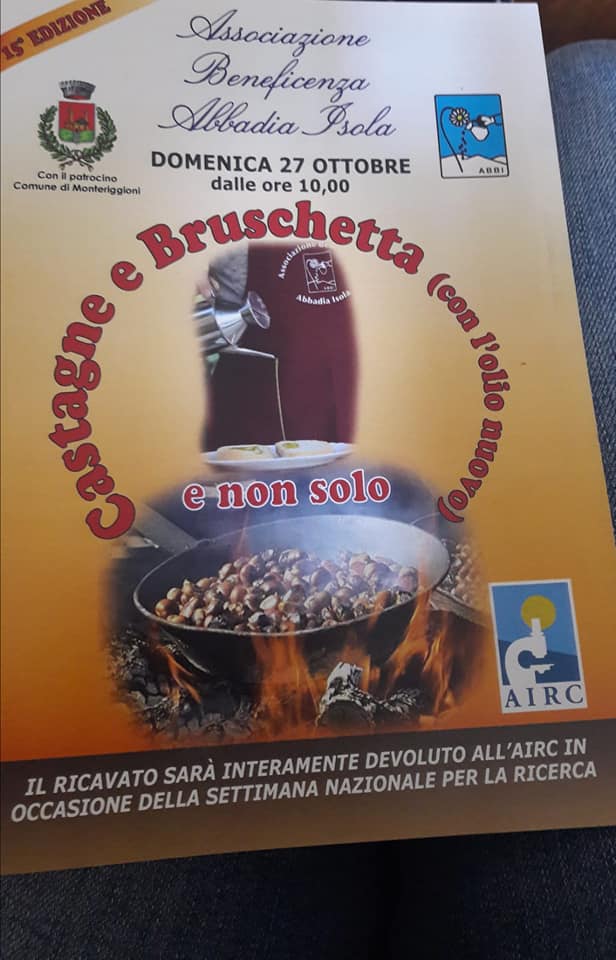Locandina di Castagne e bruschetta (con l’olio nuovo) e non solo ad