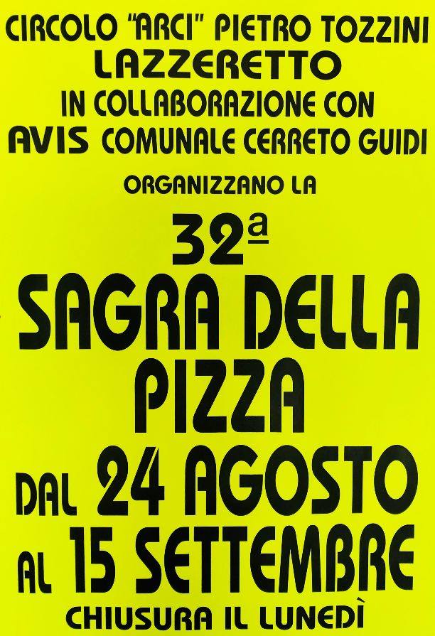 Sagra della Pizza a Lazzeretto, Cerreto Guidi