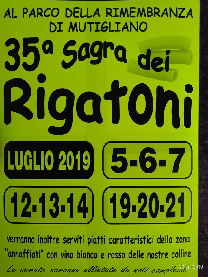 Sagra dei Rigatoni