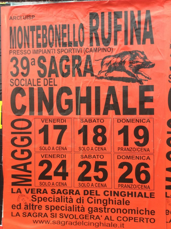 sagra sociale del cinghiale montebonello
