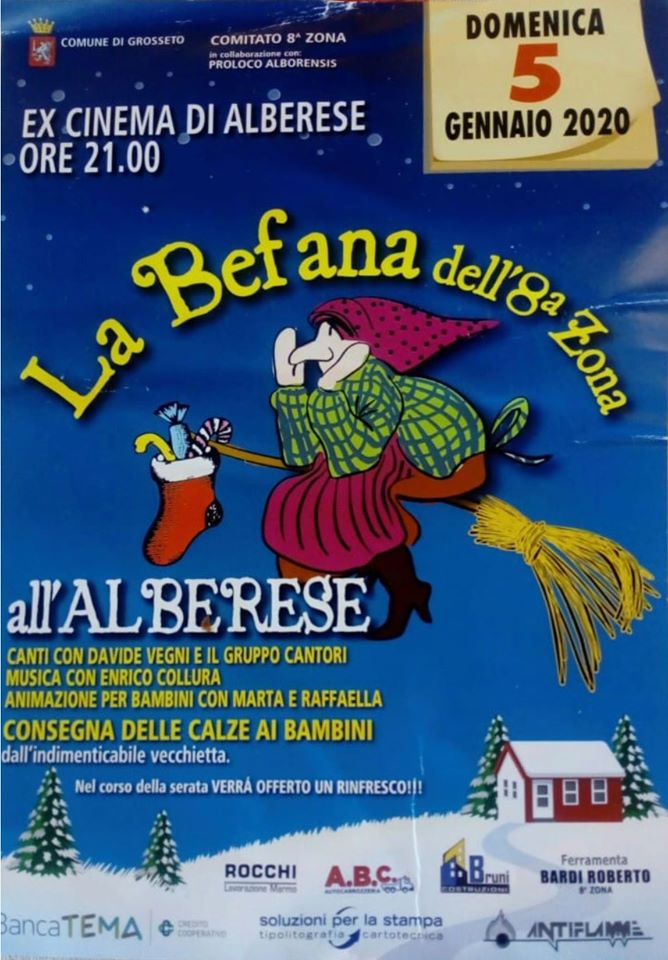 La Befana dell'8ª zona