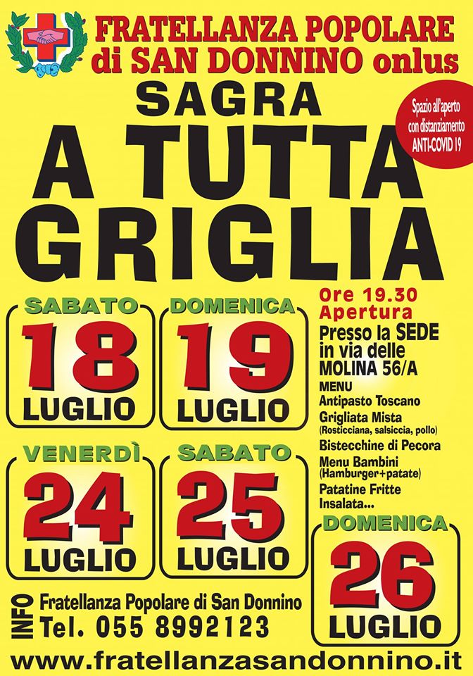 Sagra a tutta griglia