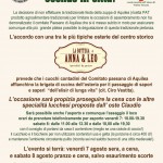 La Zuppa di Aquilea scende in città