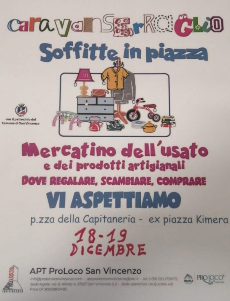 Caravanserraglio. Soffitte in piazza