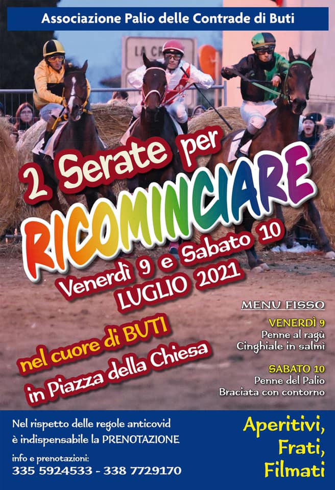 Due serate per ricominciare