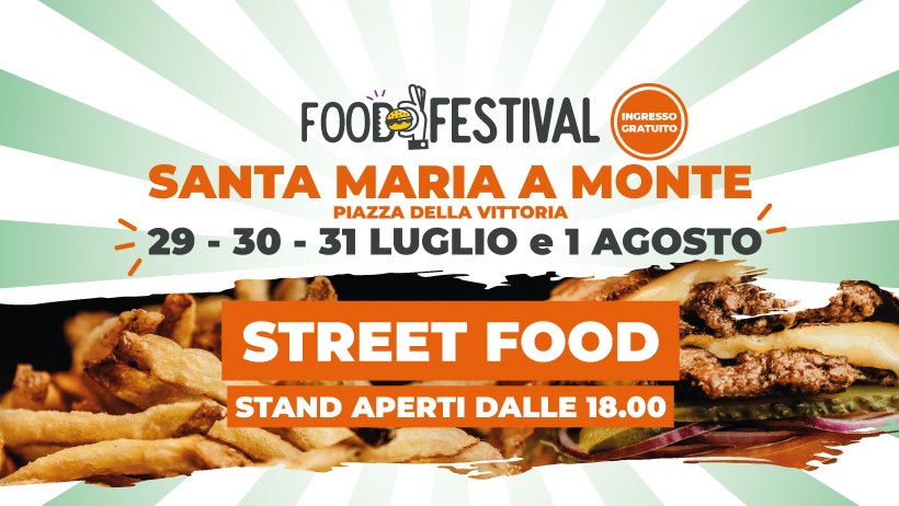 Locandina Food Festival a Santa Maria a Monte