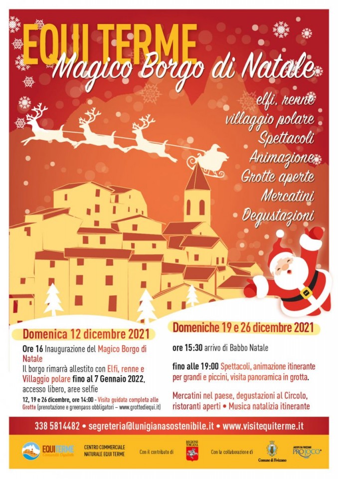 Locandina de Il magico Borgo di Natale a Equi Terme