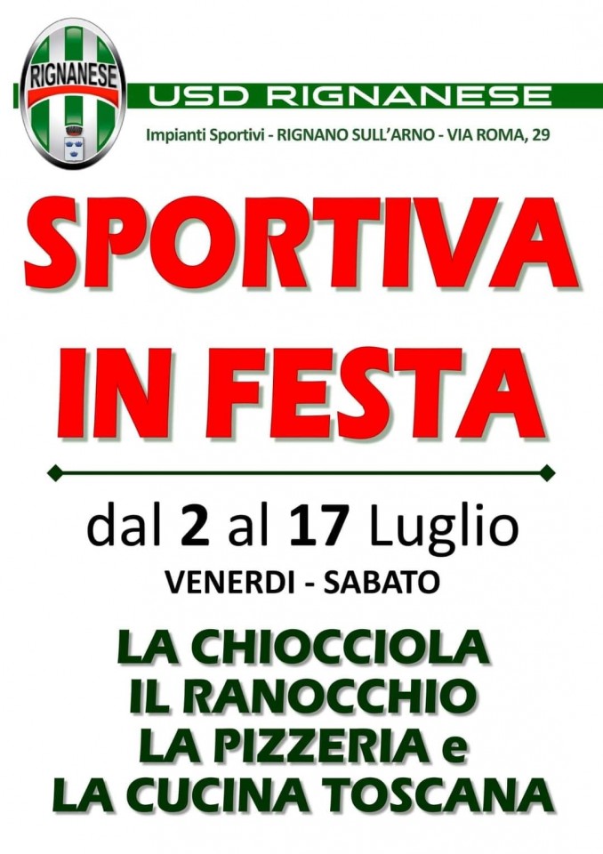 Sportiva in festa