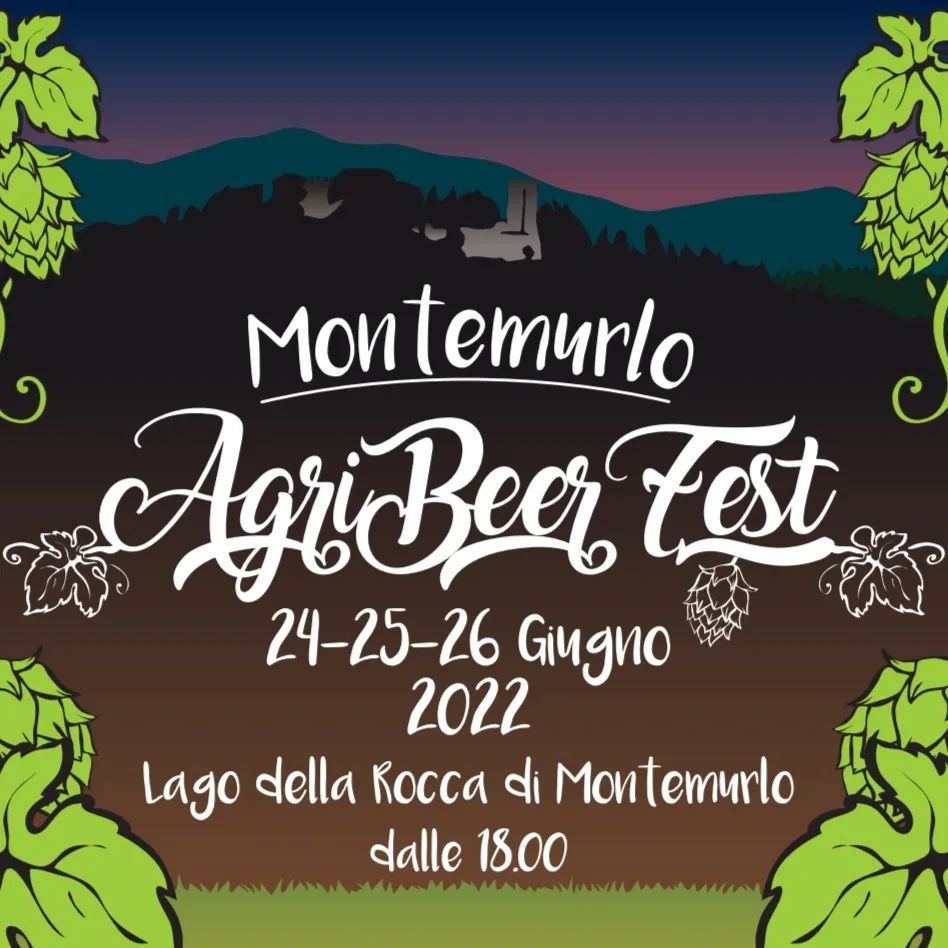 Locandina Agri Beer Fest di Montemurlo