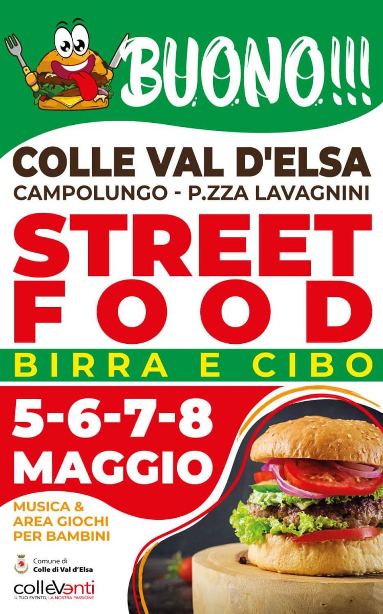 Locandina di Buono!!! Street Food a Colle Val d'Elsa