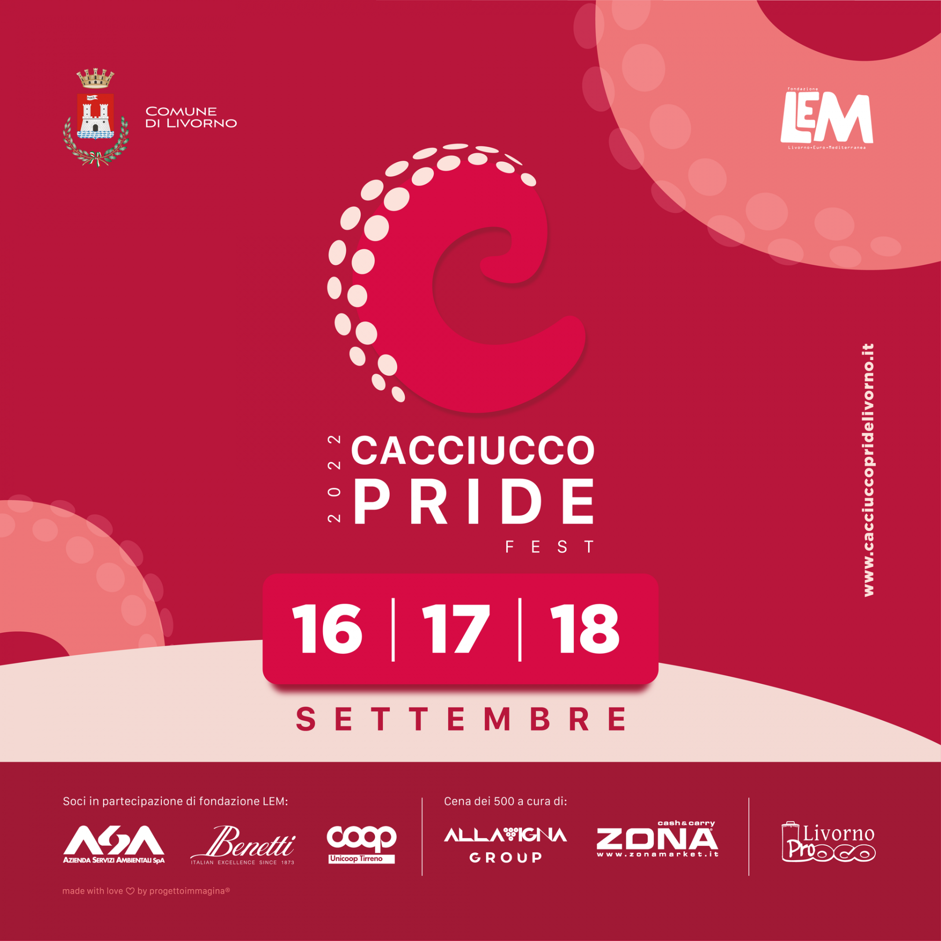 Locandina di Cacciucco Pride a Livorno