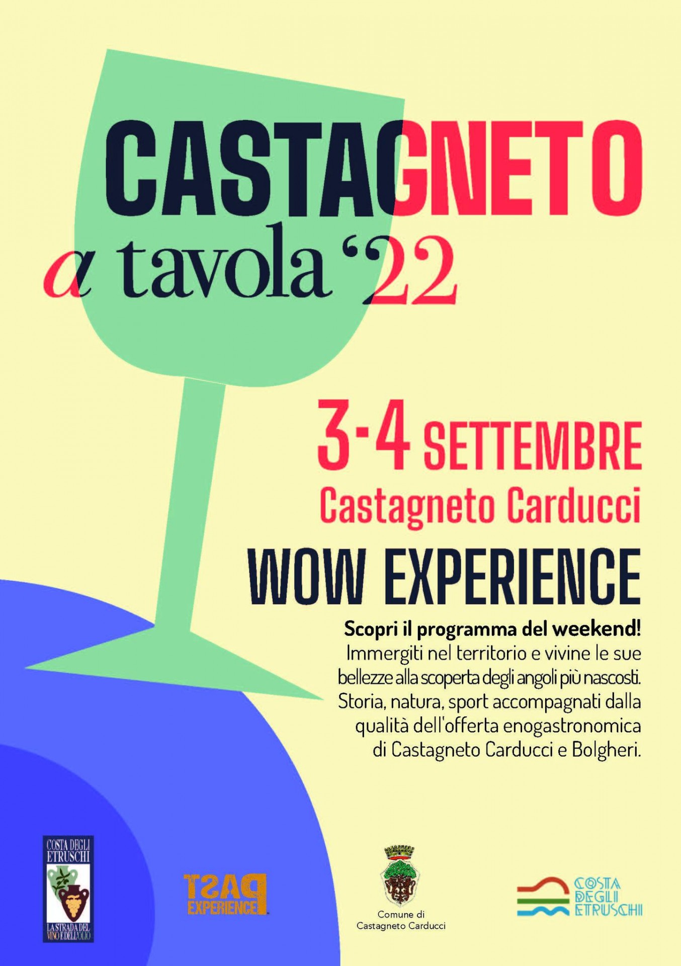 Locandina di Castagneto a Tavola a Castagneto Carducci