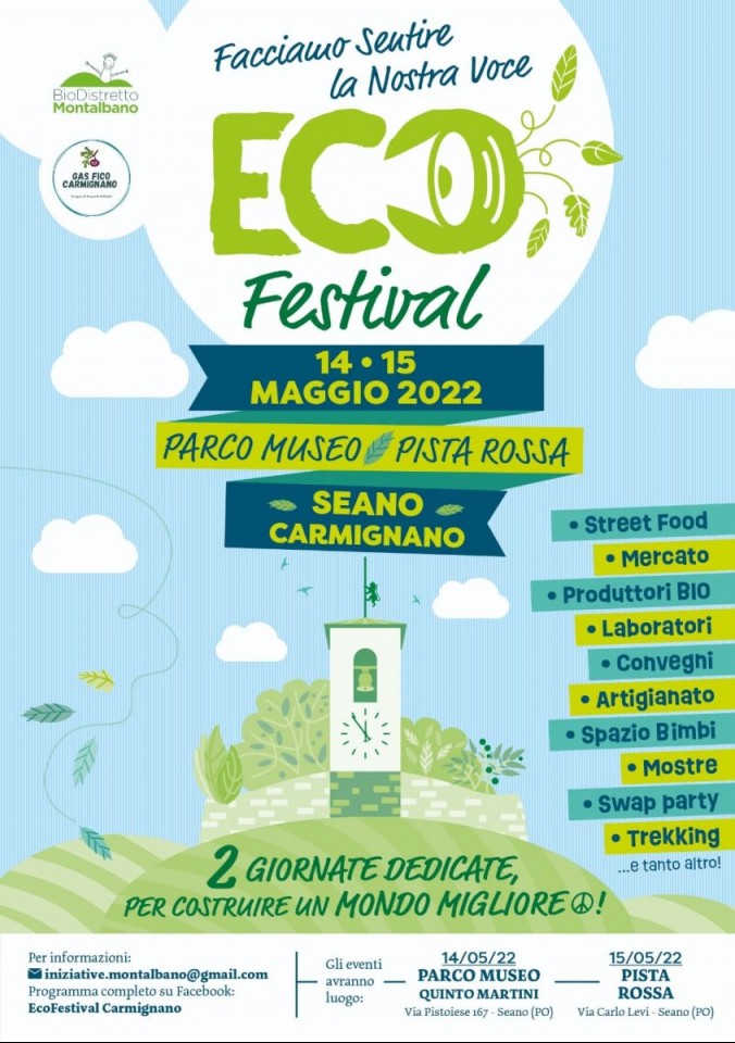 Locandina di Eco Festival a Seano