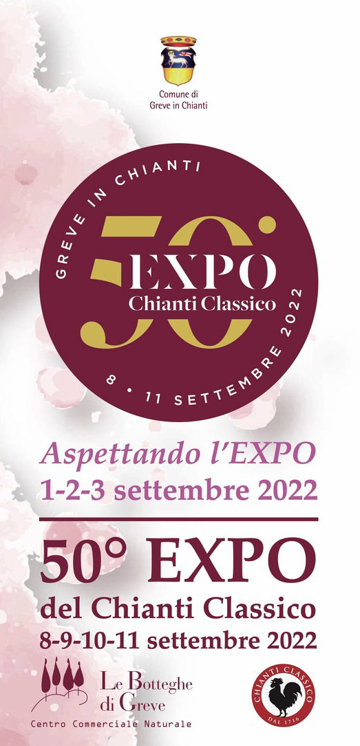Locandina dell'Expo del Chianti Classico a Greve in Chianti