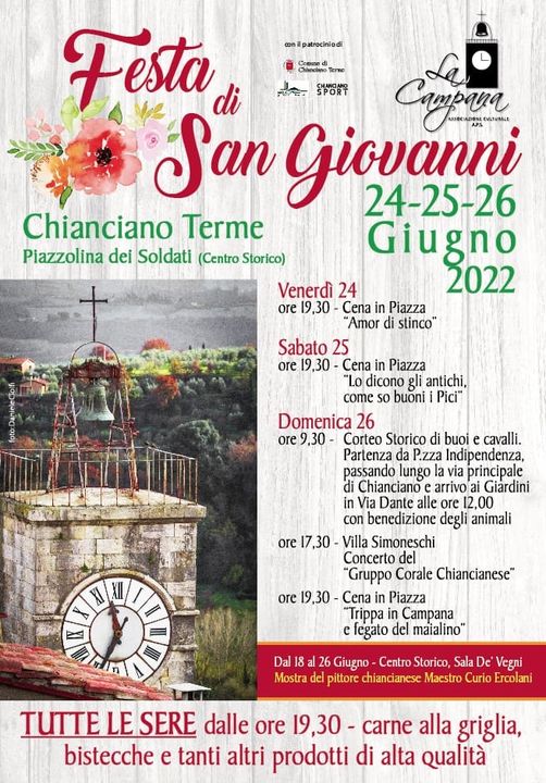 Festa di San Giovanni a Chianciano Terme