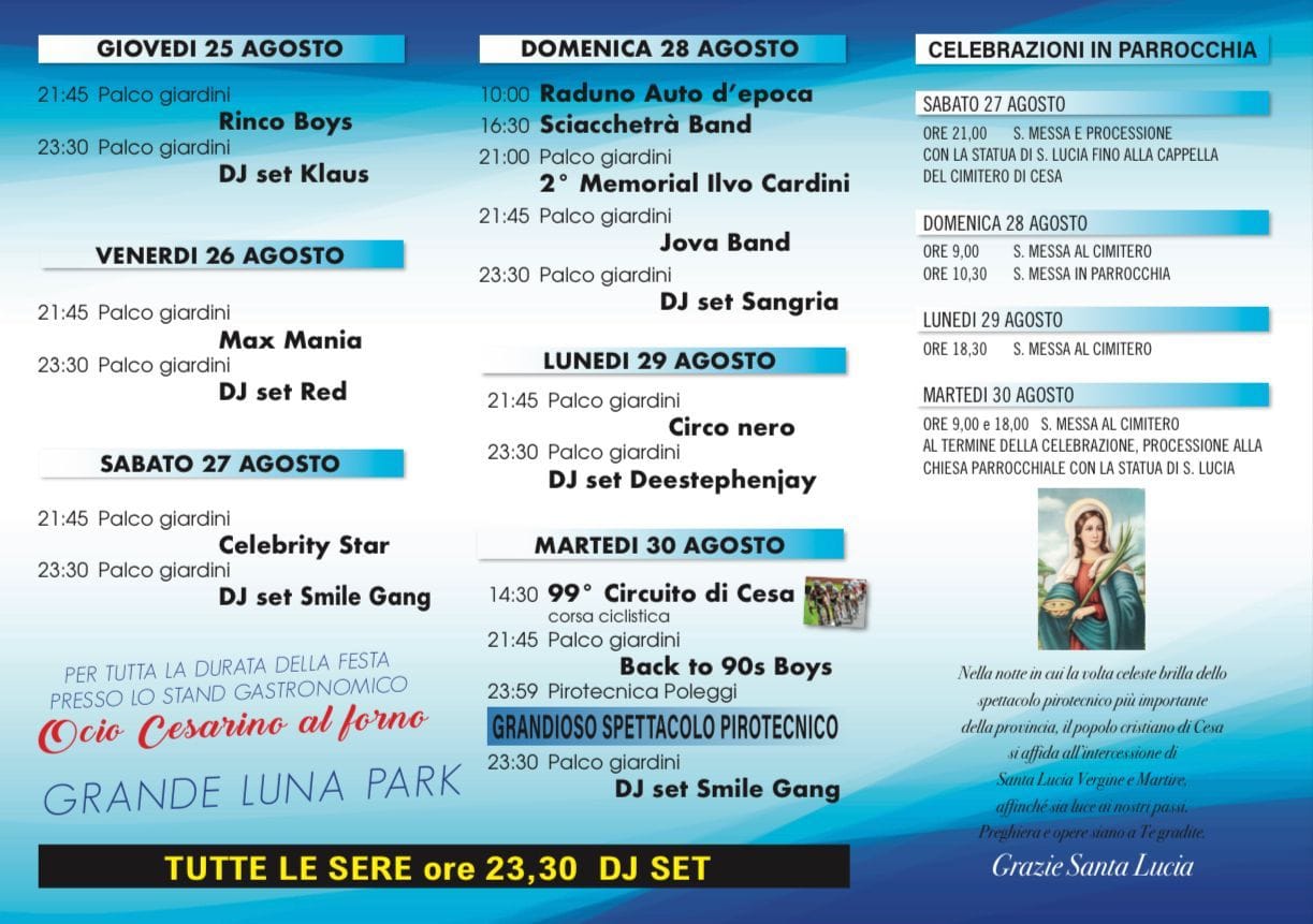 Festa di Santa Lucia