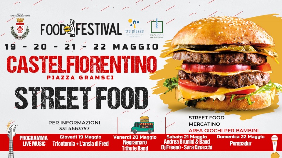 Locandina Food Festival Castelfiorentino