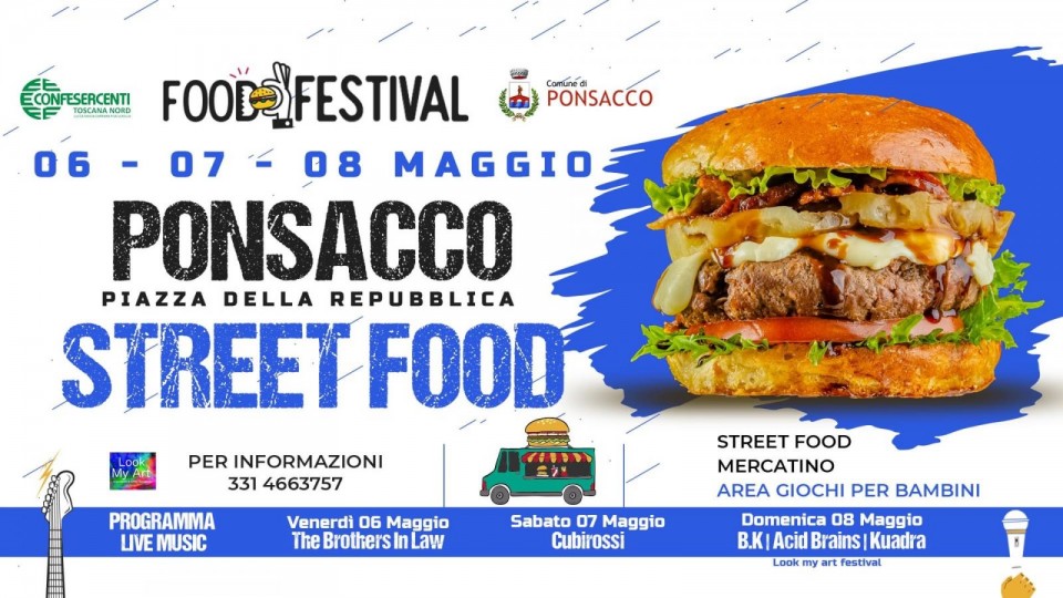 Locandina Food Festival a Ponsacco