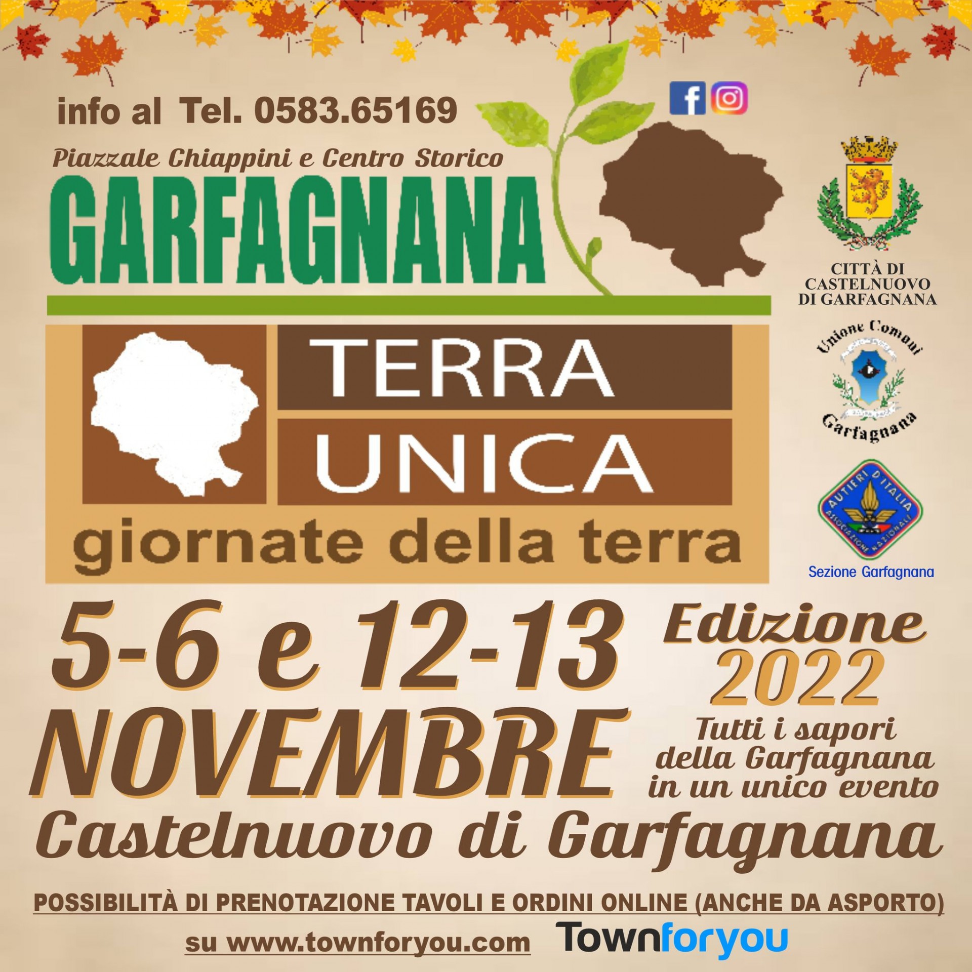 Locandina di Garfagnana Terra Unica a Castelnuovo di Garfagnana, edizione 2017