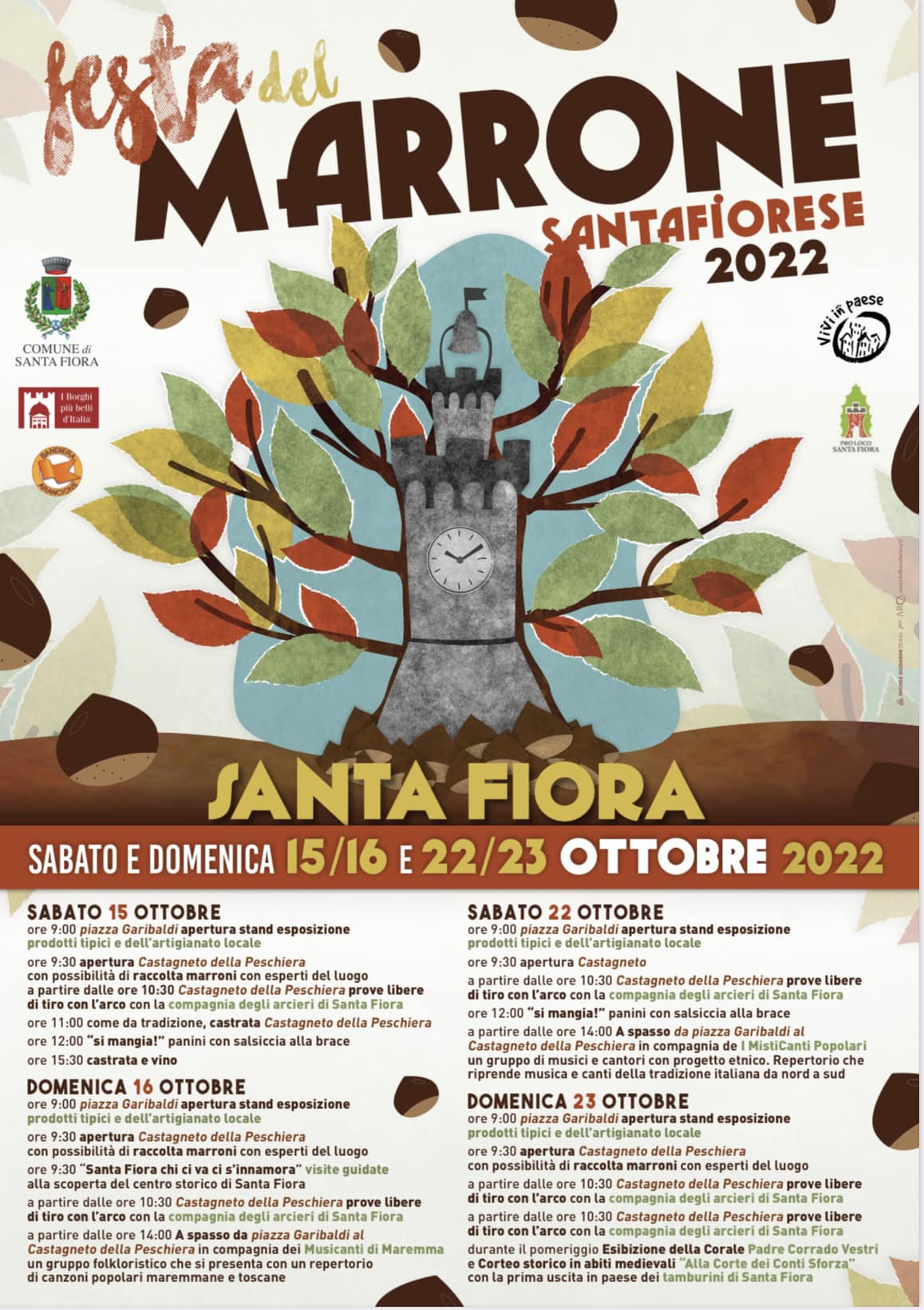 Festa del Marrone Santafiorese, Santa Fiora Festa del Marrone Santafiorese, Santa Fiora