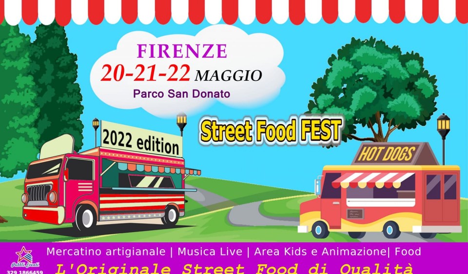 Locandina di Street Food Fest a San Donato Novoli