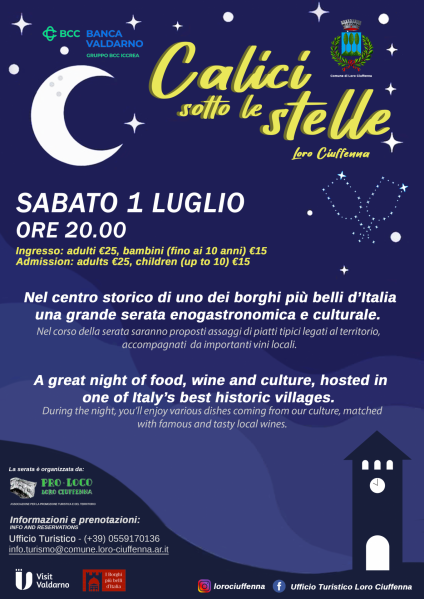 Calici sotto le Stelle 