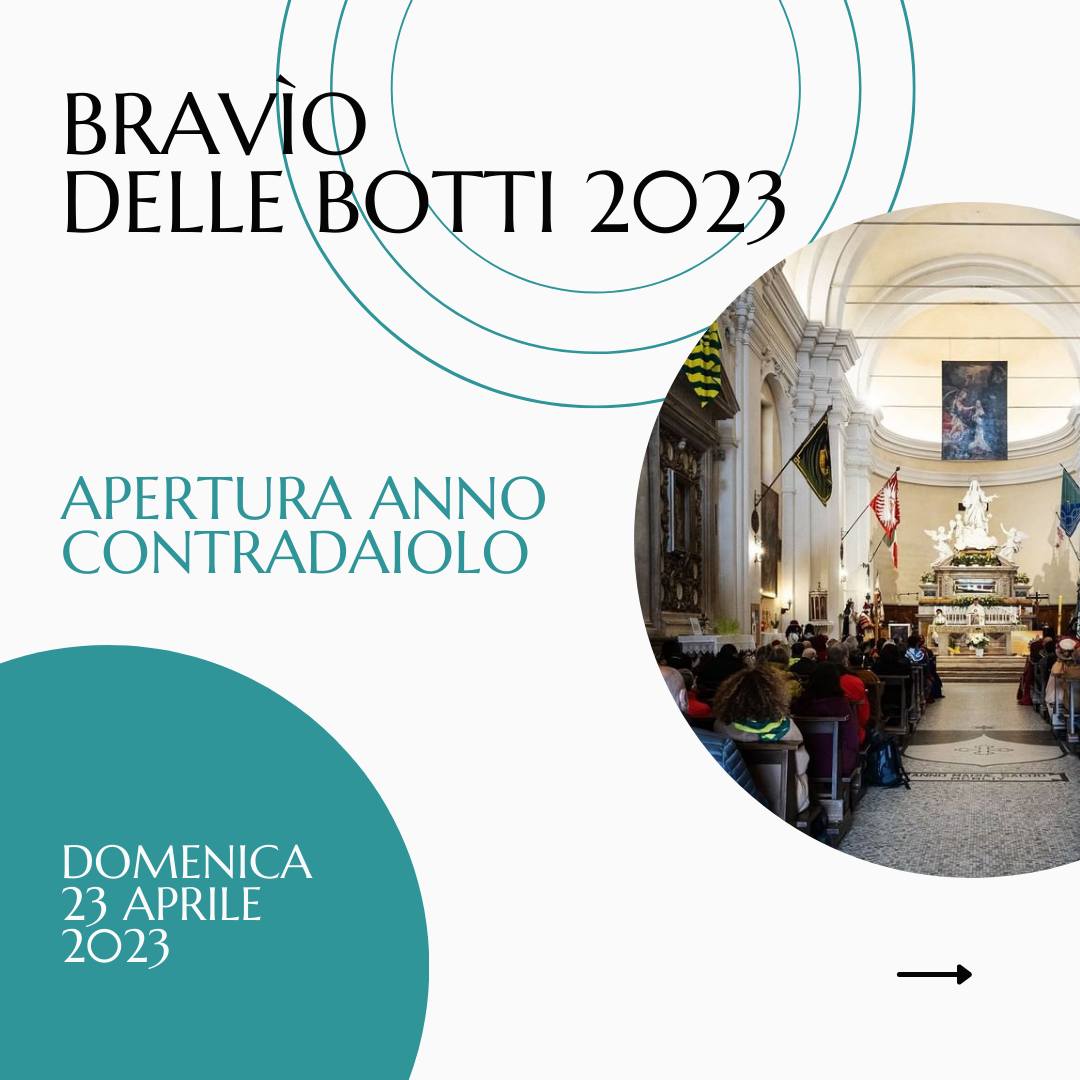 Apertura Anno Contradaiolo per il Bravìo delle Botti