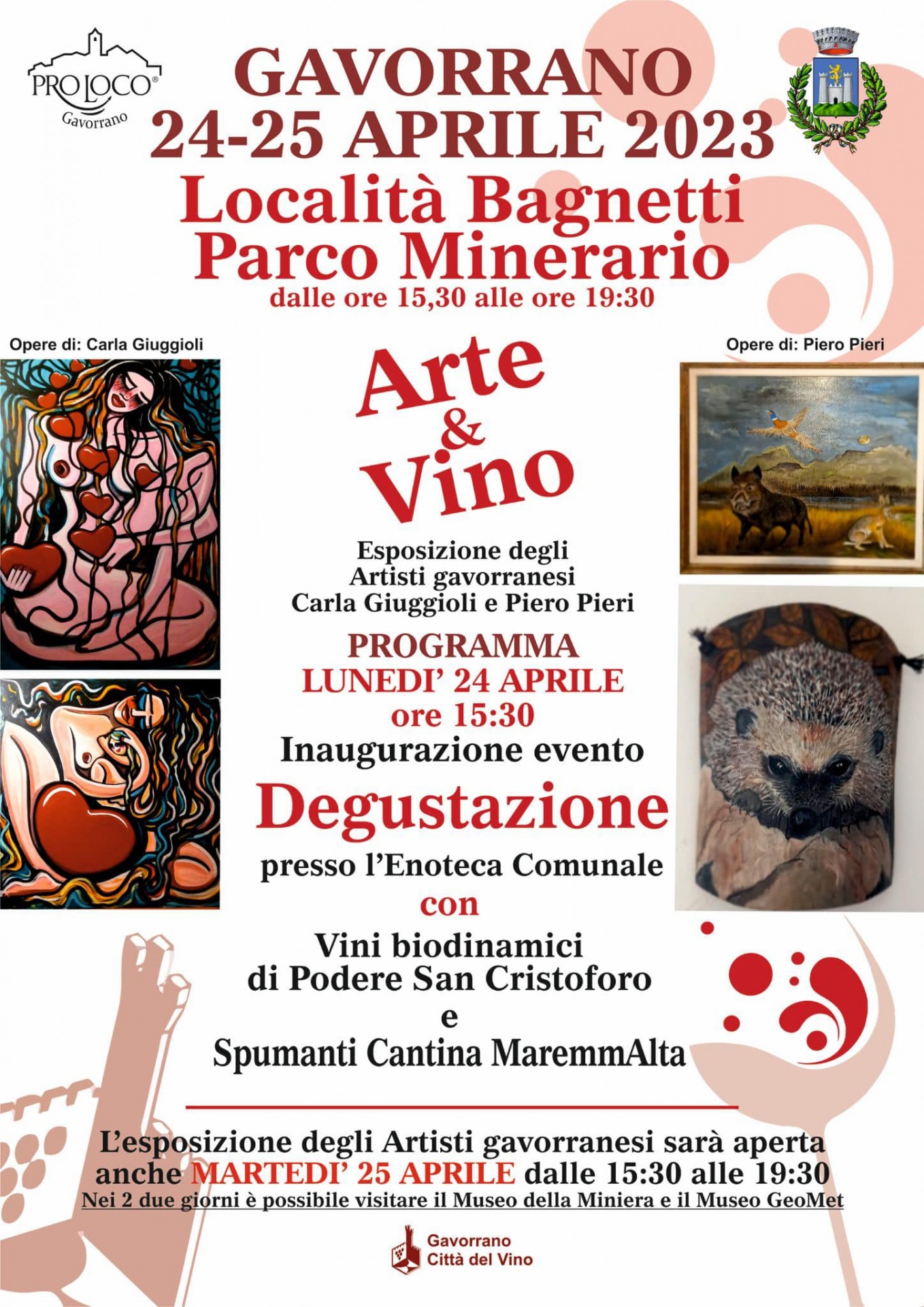 Arte & Vino a di Gavorrano, Gavorrano