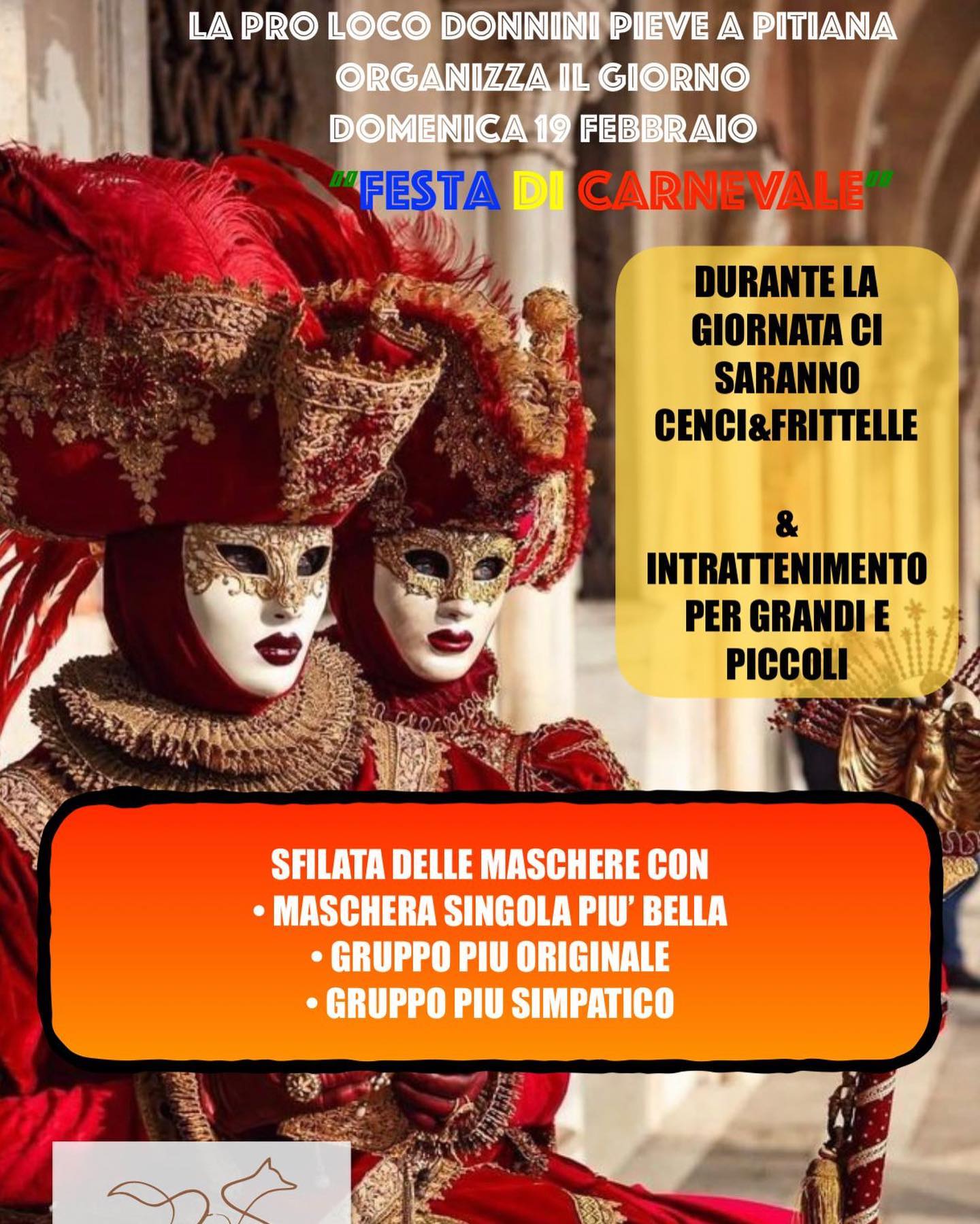 Festa di Carnevale a Donnini