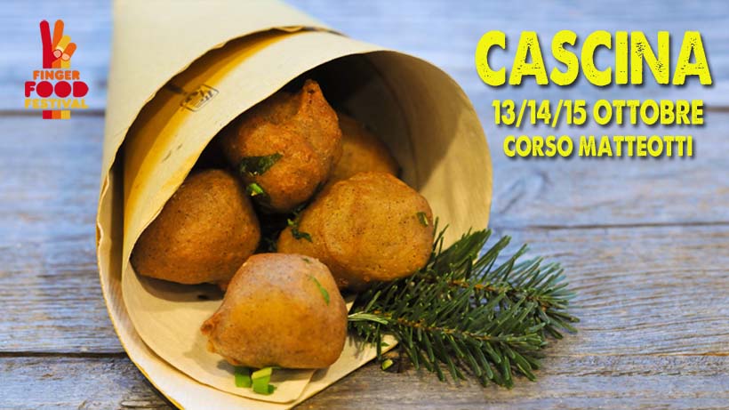 Locandina Finger Food Festival a Cascina