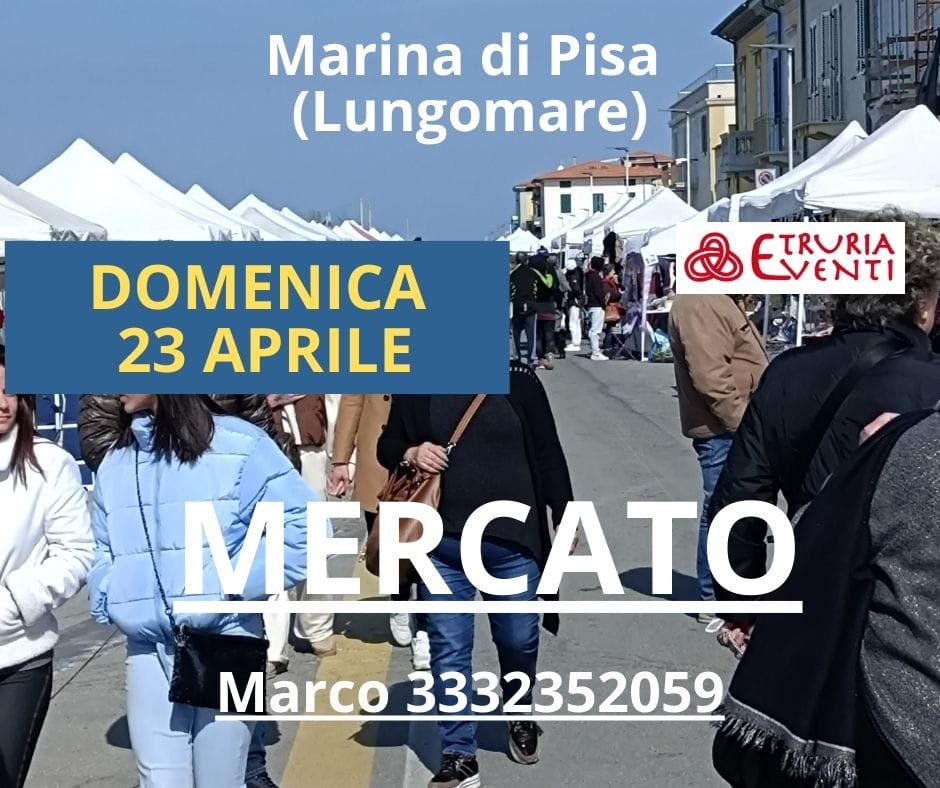 Mercatino a Marina di Pisa