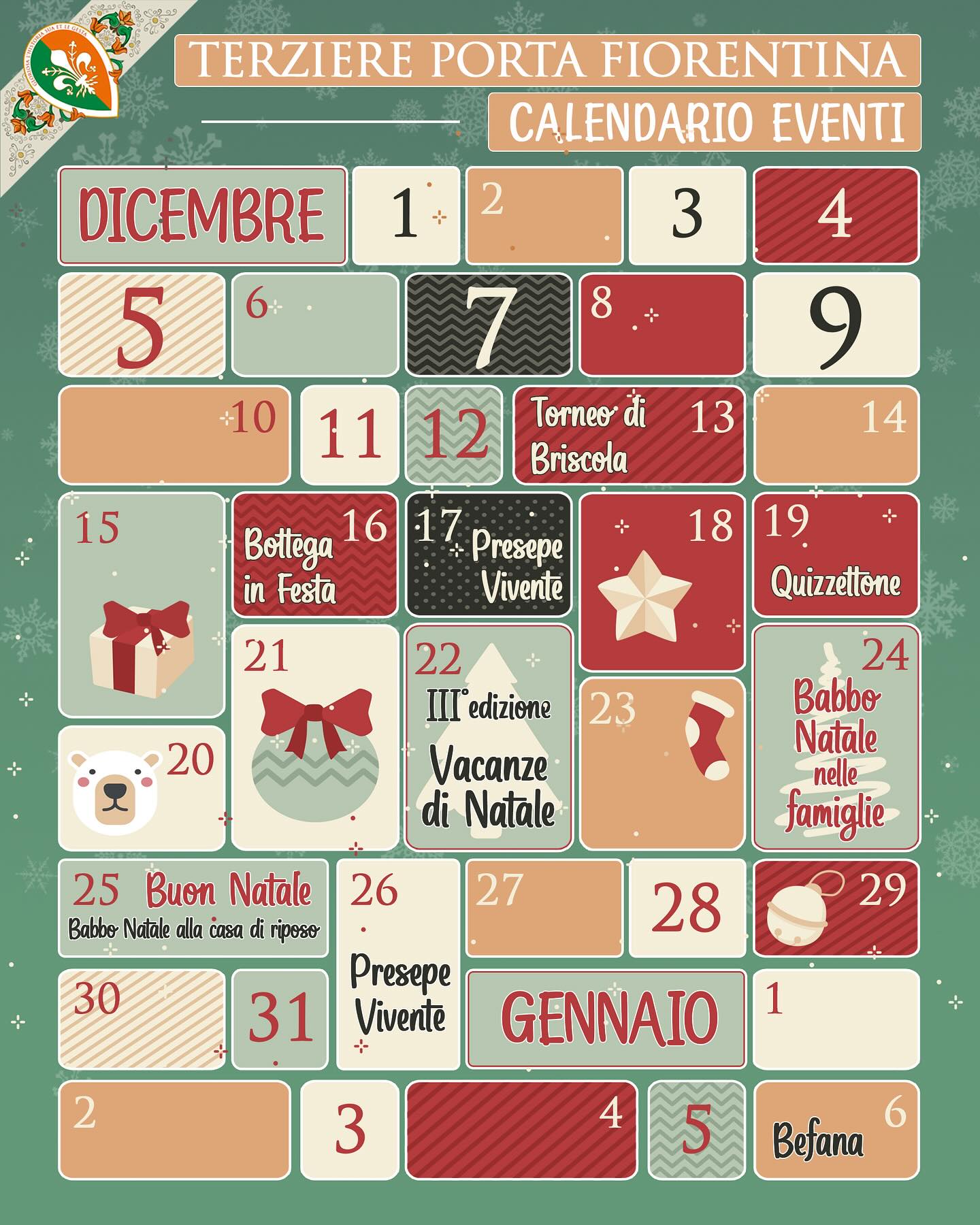 Natale Verde e Arancio