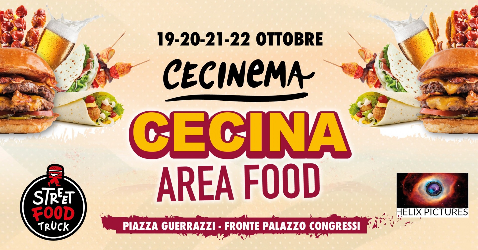 Street Food Truck a Cecinema 