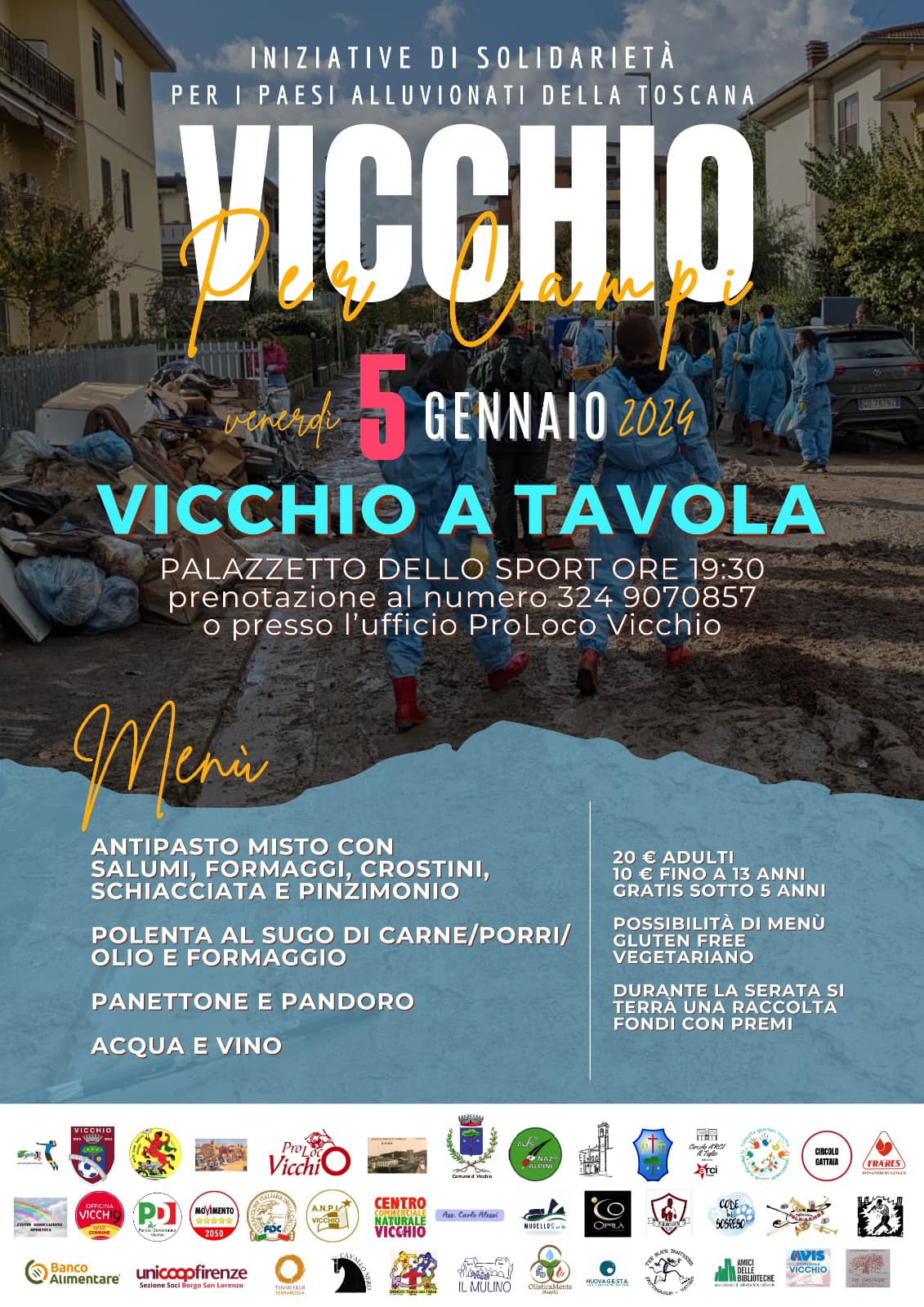 Vicchio a tavola per Campi