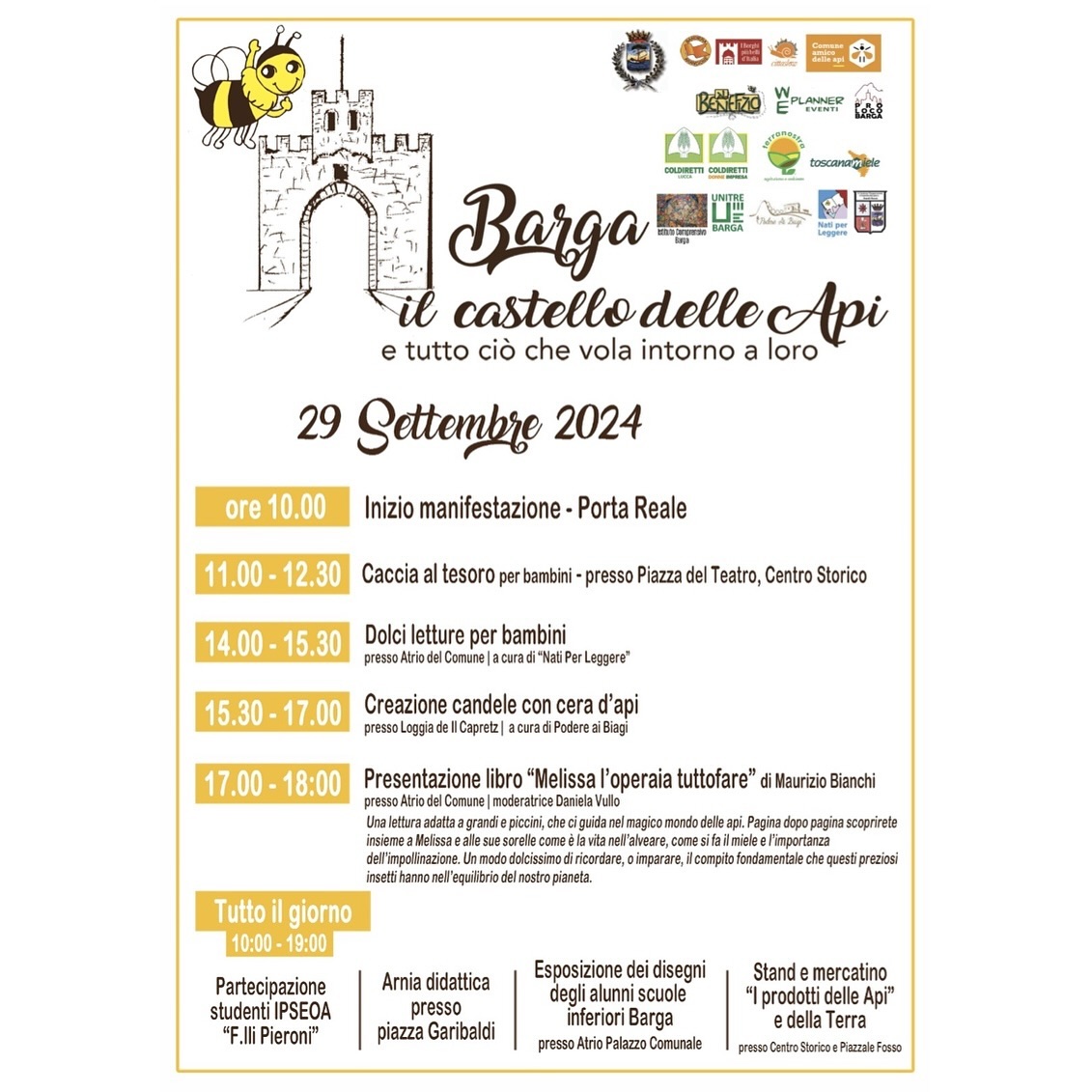 Barga il castello delle api