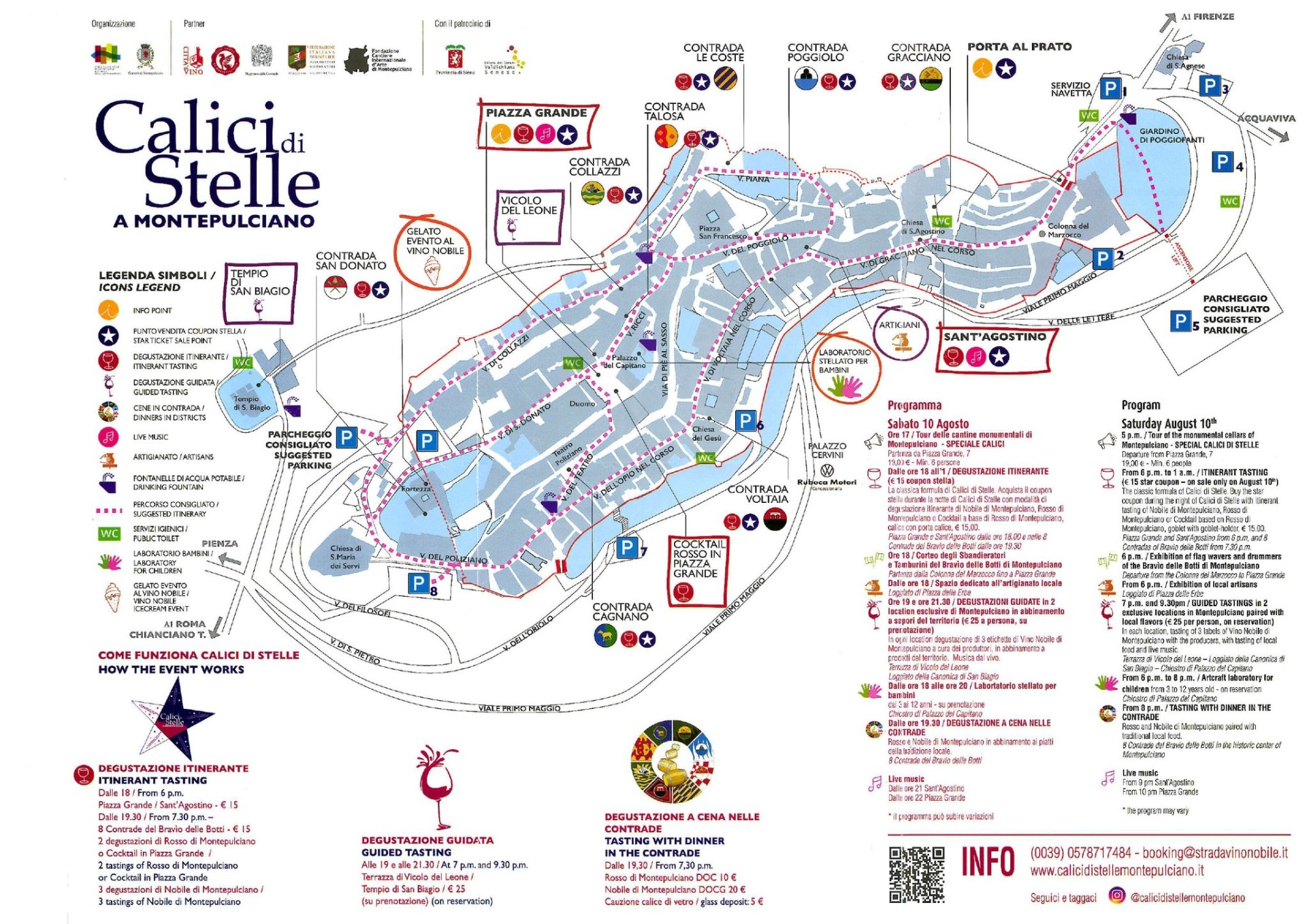 Locandina di Calici di Stelle a Montepulciano