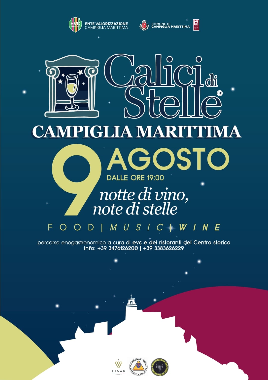 Calici di stelle a Campiglia Marittima