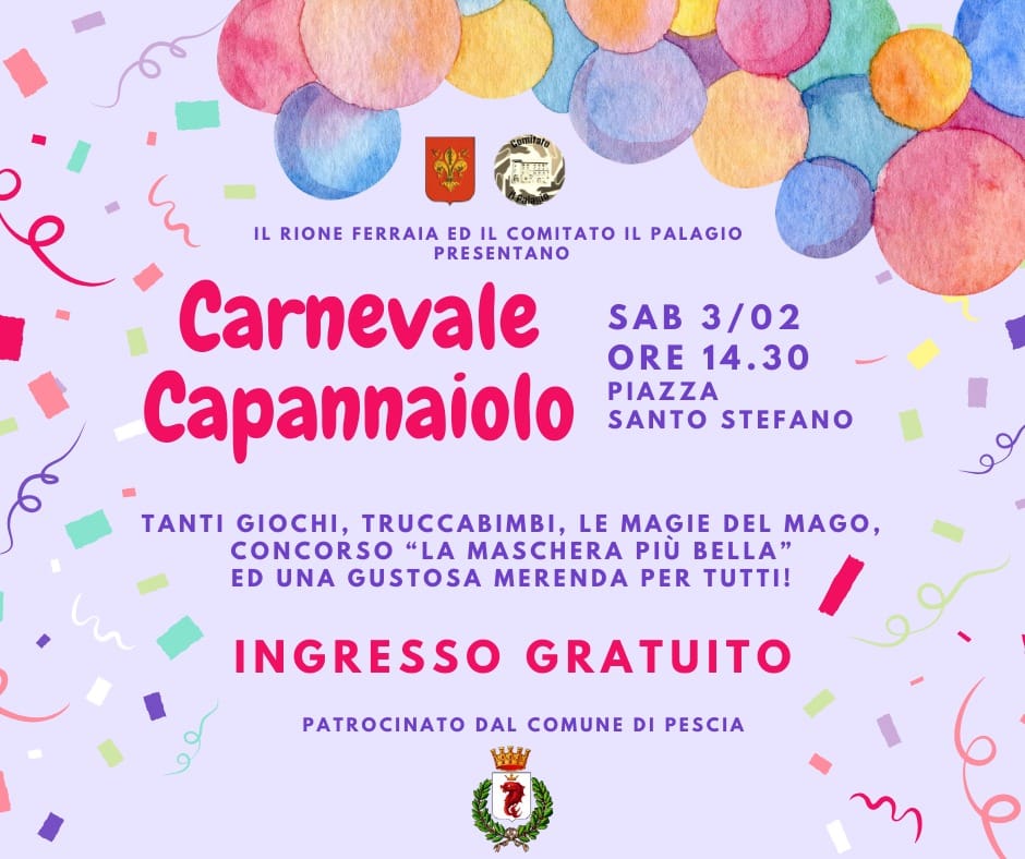 Carnevale Capannaiolo a Pescia