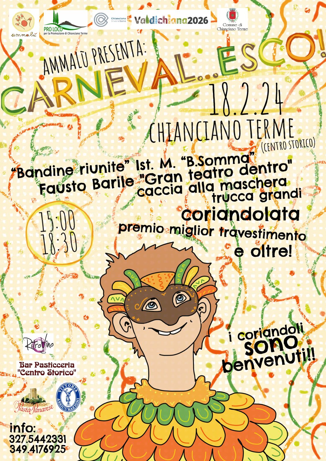 Locandina di Carnevalesco a Chianciano Terme
