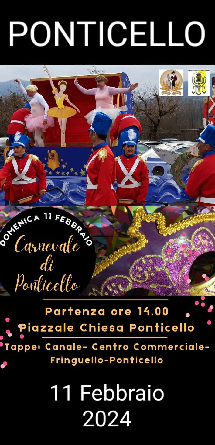 Locandina Carnevale di Ponticello