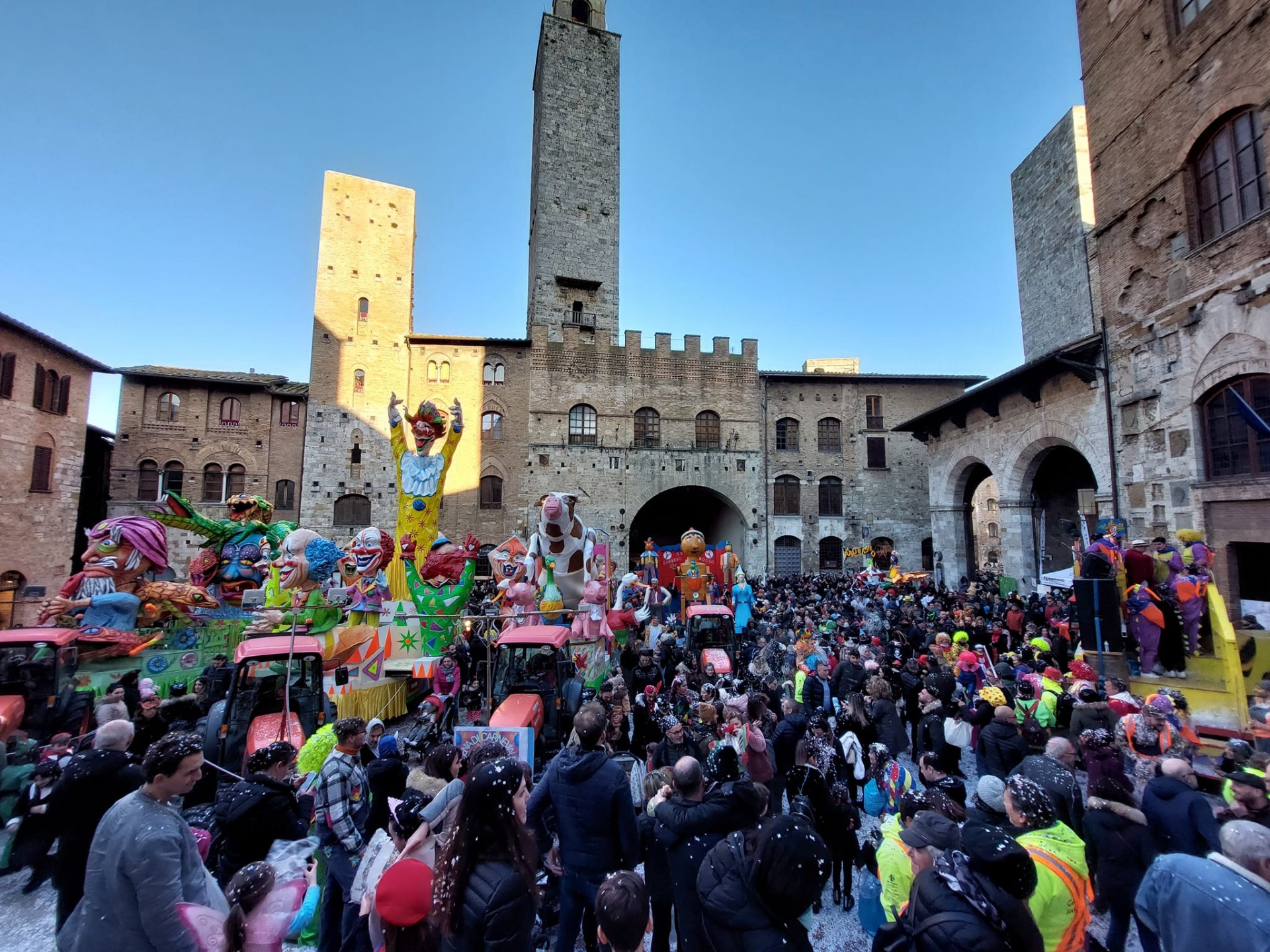 Locandina Carnevale di San Gimignano