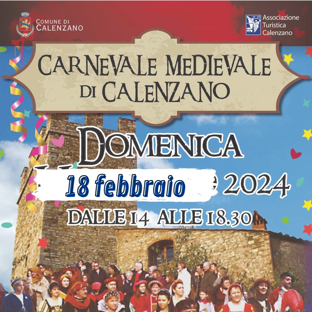 Locandina Carnevale Medievale di Calenzano