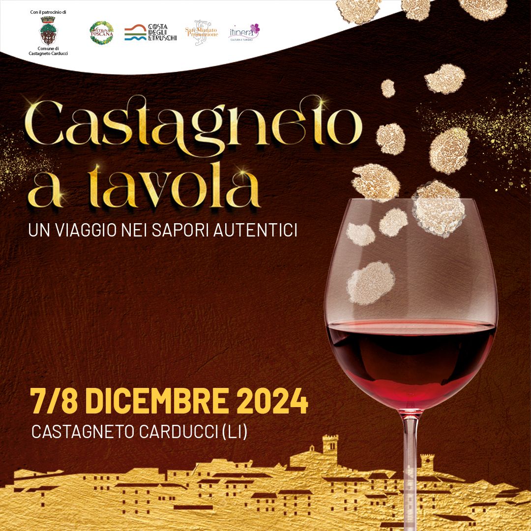 Locandina di Castagneto a Tavola a Castagneto Carducci