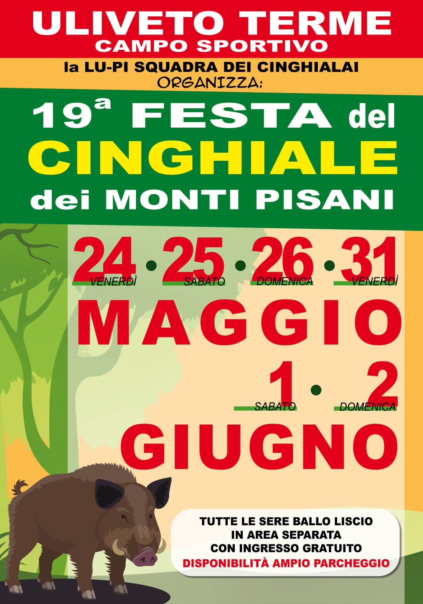 Festa del Cinghiale dei Monti Pisani