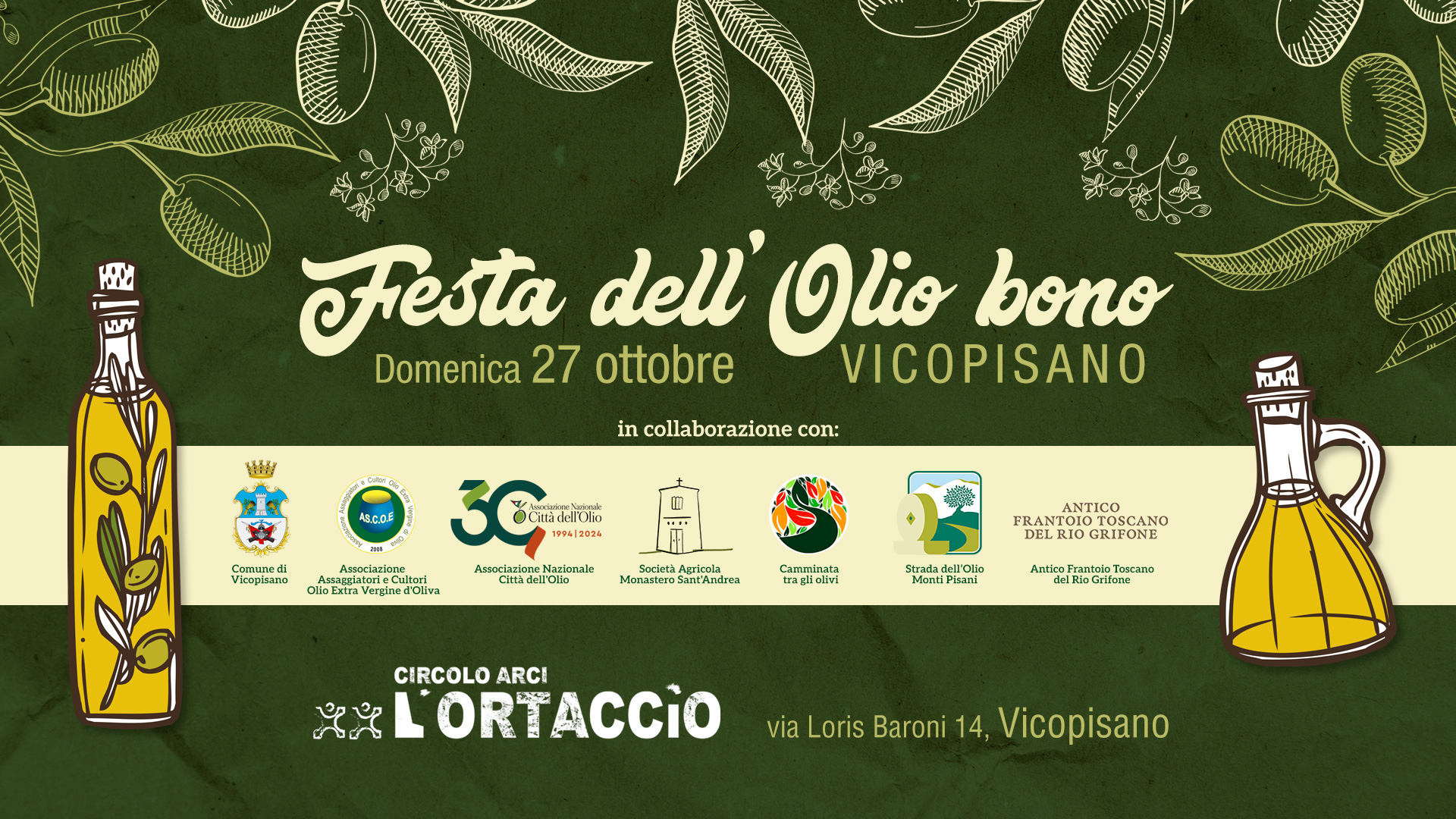 Festa dell'Olio Bono a Vicopisano