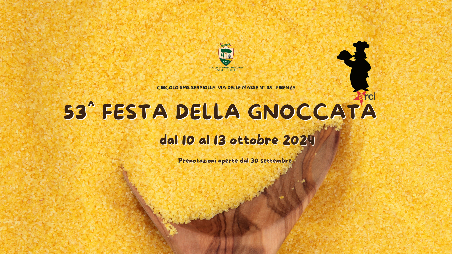 Locandina della Festa della Gnoccata a Serpiolle