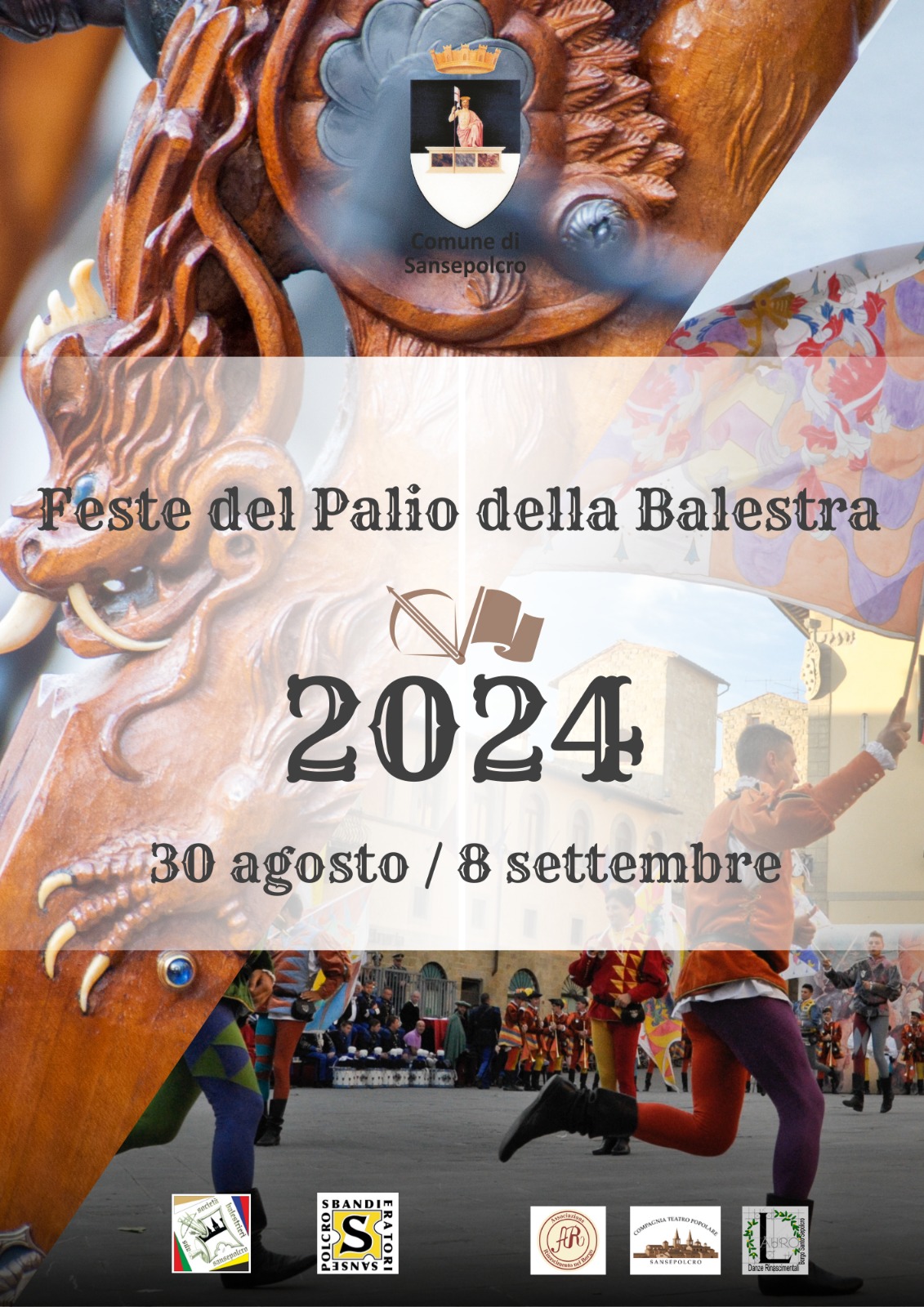 Locandina Palio della Balestra a Sansepolcro